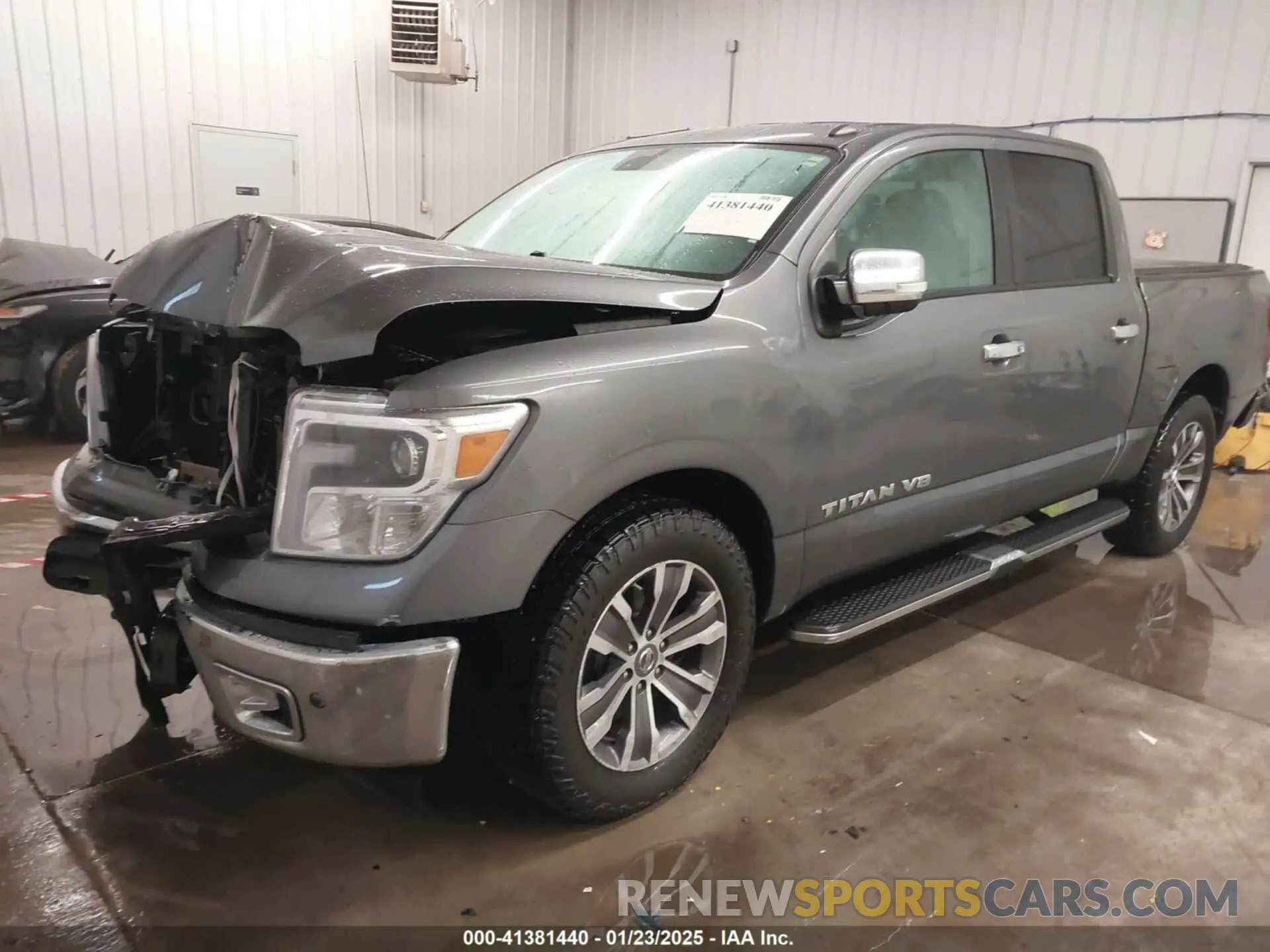 2 Photograph of a damaged car 1N6AA1E63KN503853 NISSAN TITAN 2019