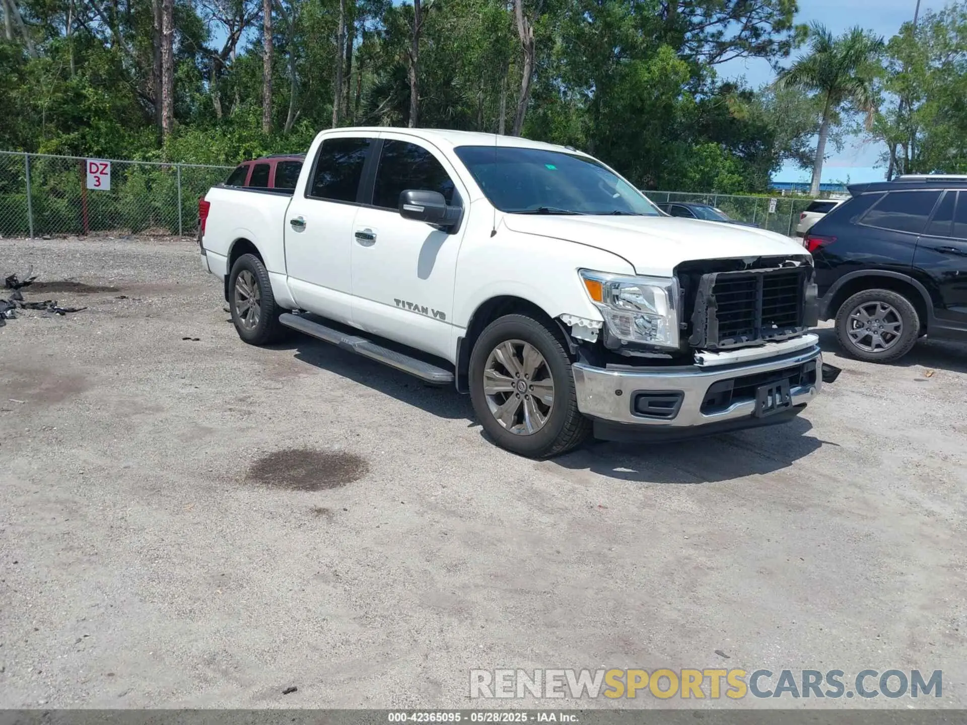 1 Photograph of a damaged car 1N6AA1E64KN516174 NISSAN TITAN 2019