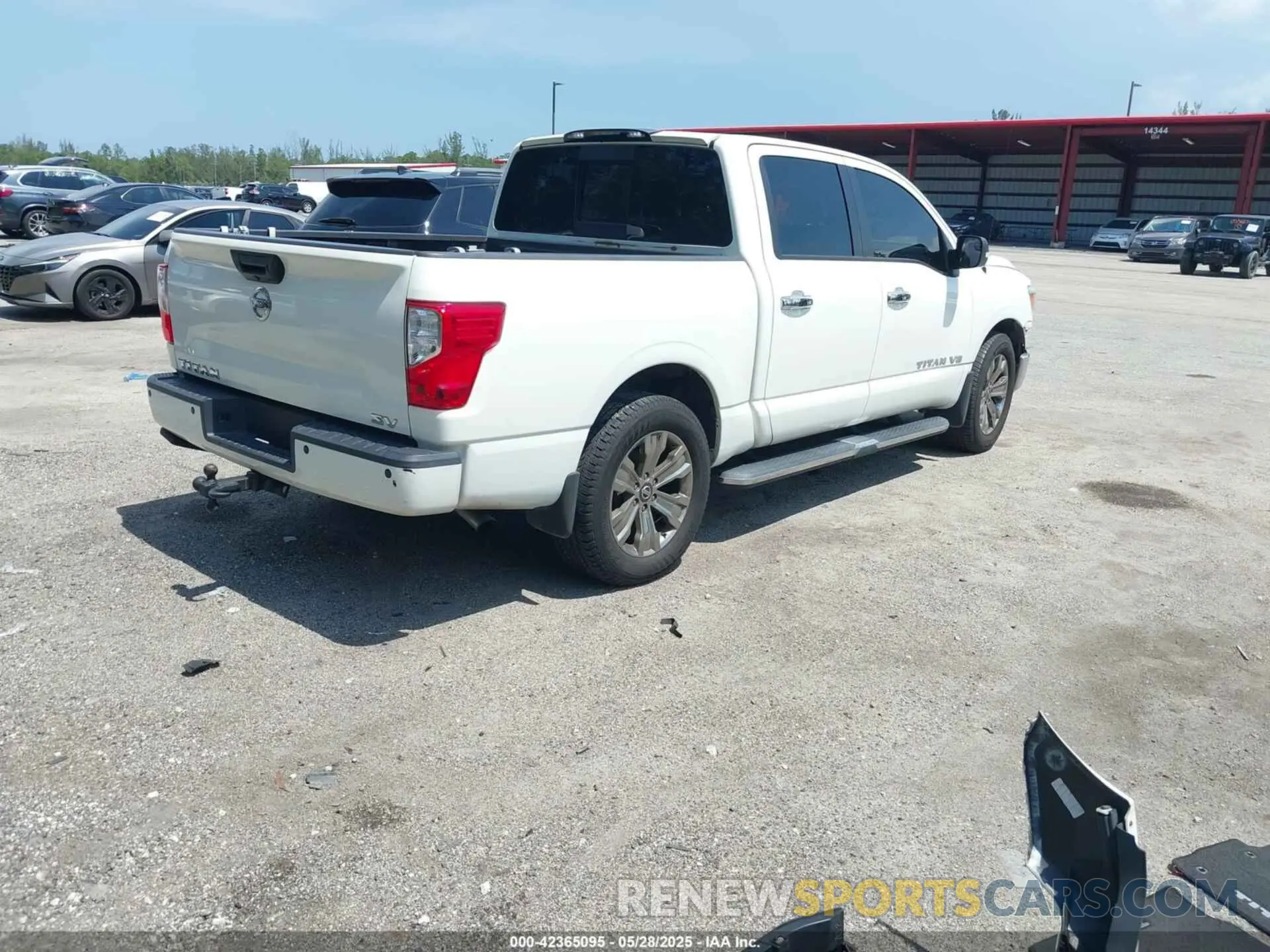 4 Photograph of a damaged car 1N6AA1E64KN516174 NISSAN TITAN 2019