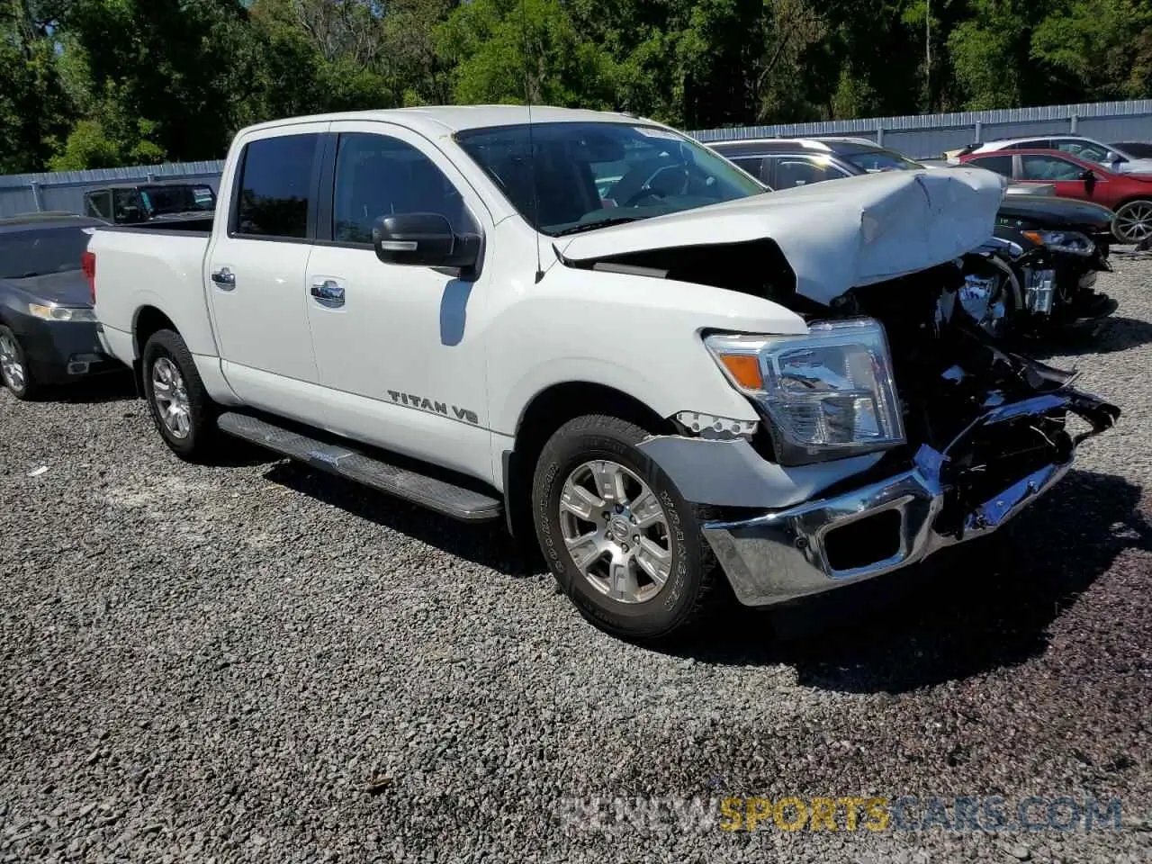 4 Photograph of a damaged car 1N6AA1E64KN523920 NISSAN TITAN 2019