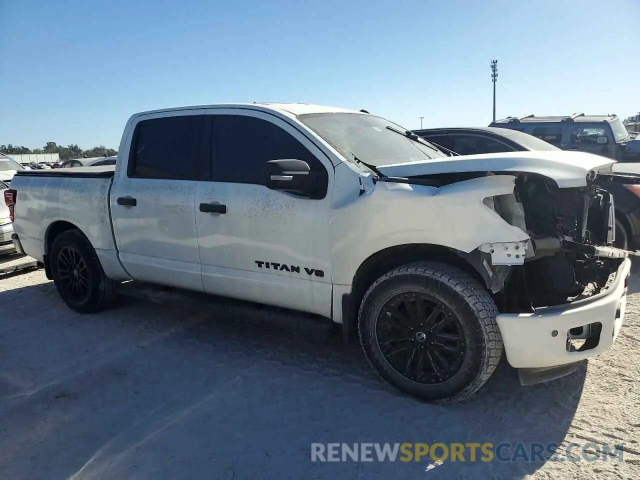 4 Photograph of a damaged car 1N6AA1E68KN509342 NISSAN TITAN 2019