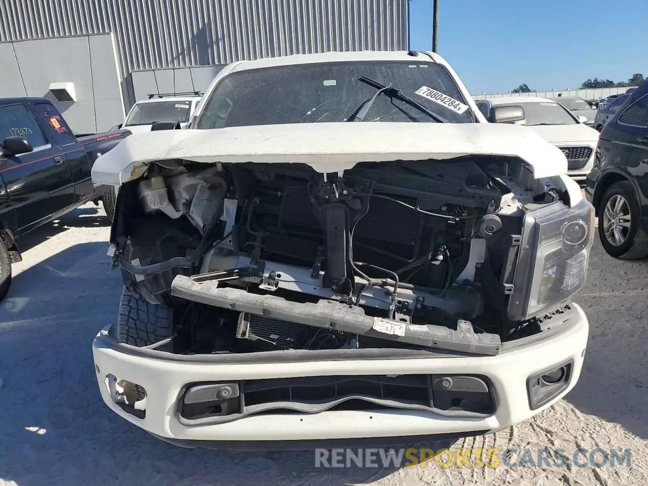 5 Photograph of a damaged car 1N6AA1E68KN509342 NISSAN TITAN 2019