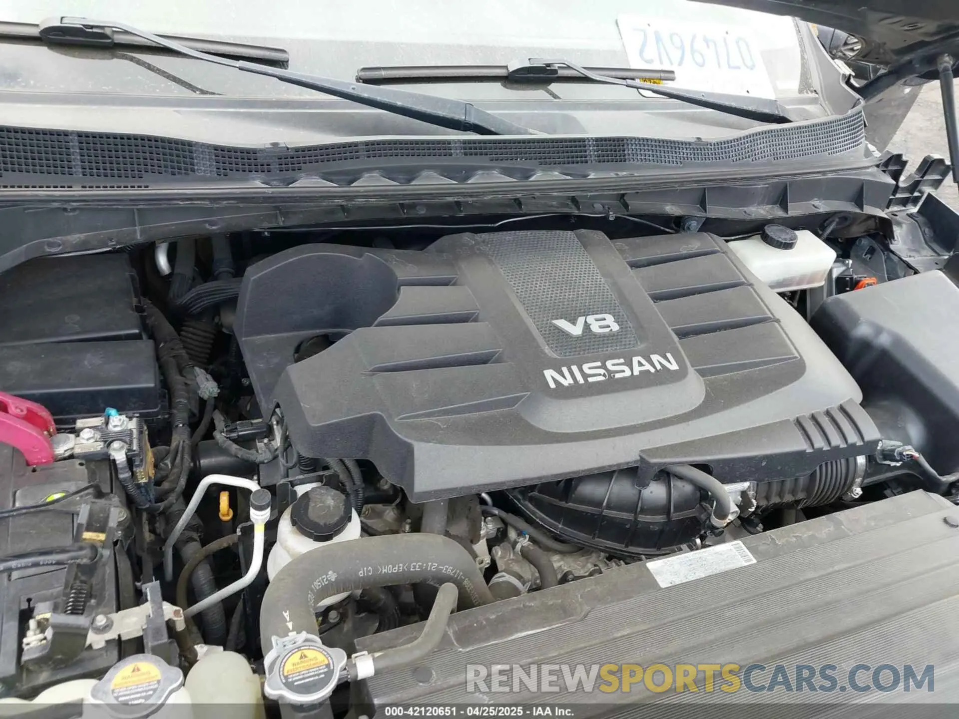 10 Photograph of a damaged car 1N6AA1EJ4KN518091 NISSAN TITAN 2019