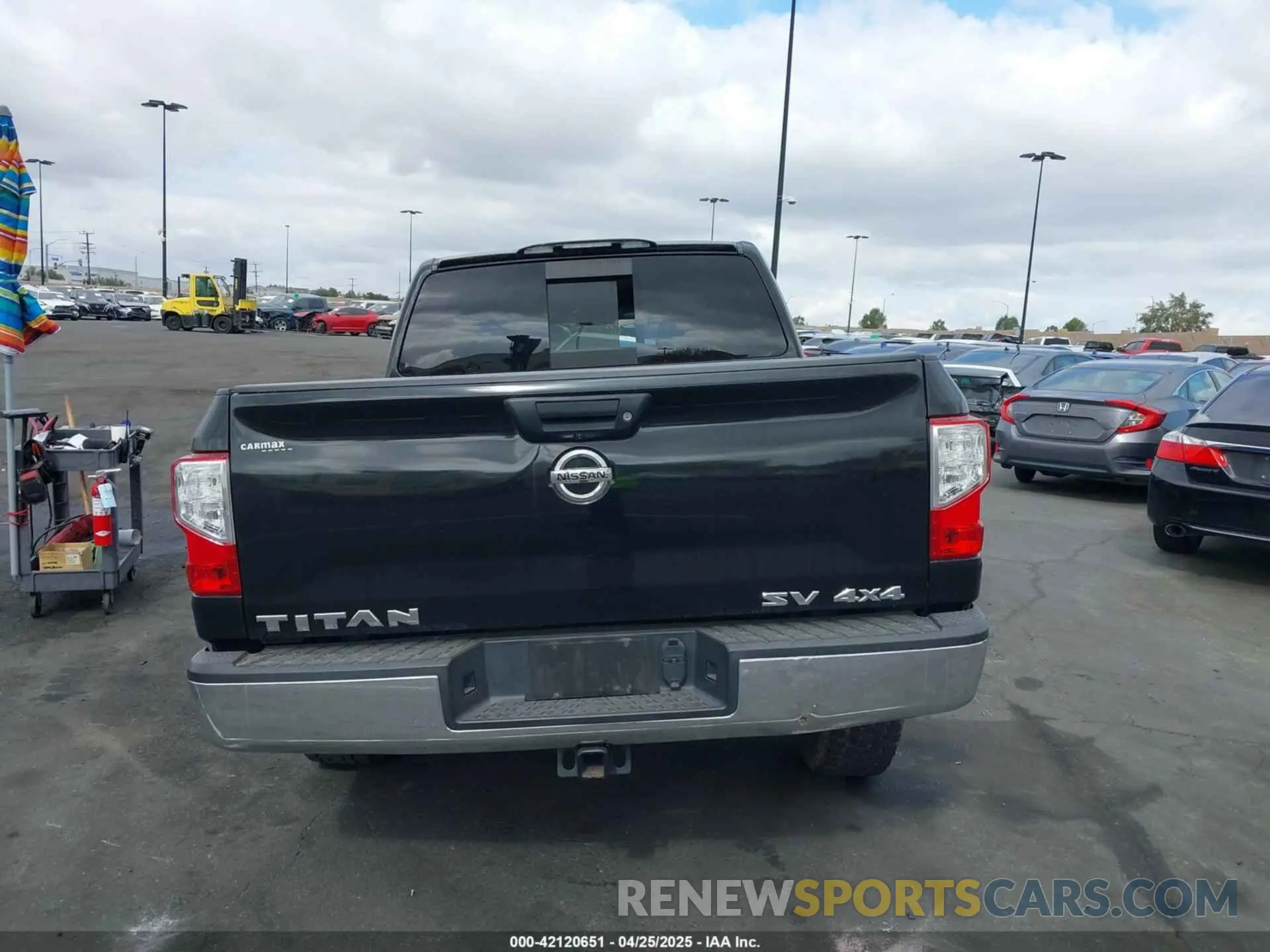 16 Photograph of a damaged car 1N6AA1EJ4KN518091 NISSAN TITAN 2019