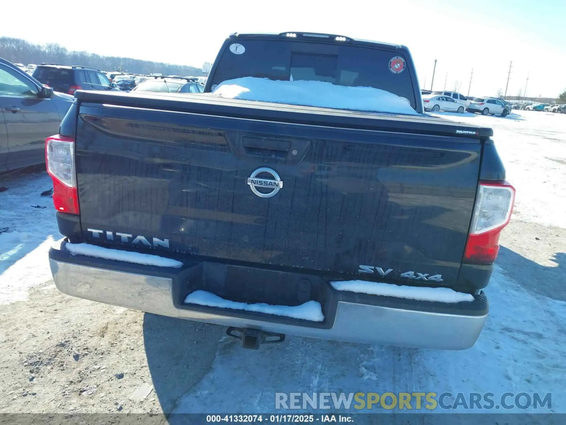 16 Photograph of a damaged car 1N6AA1EJ4KN518916 NISSAN TITAN 2019