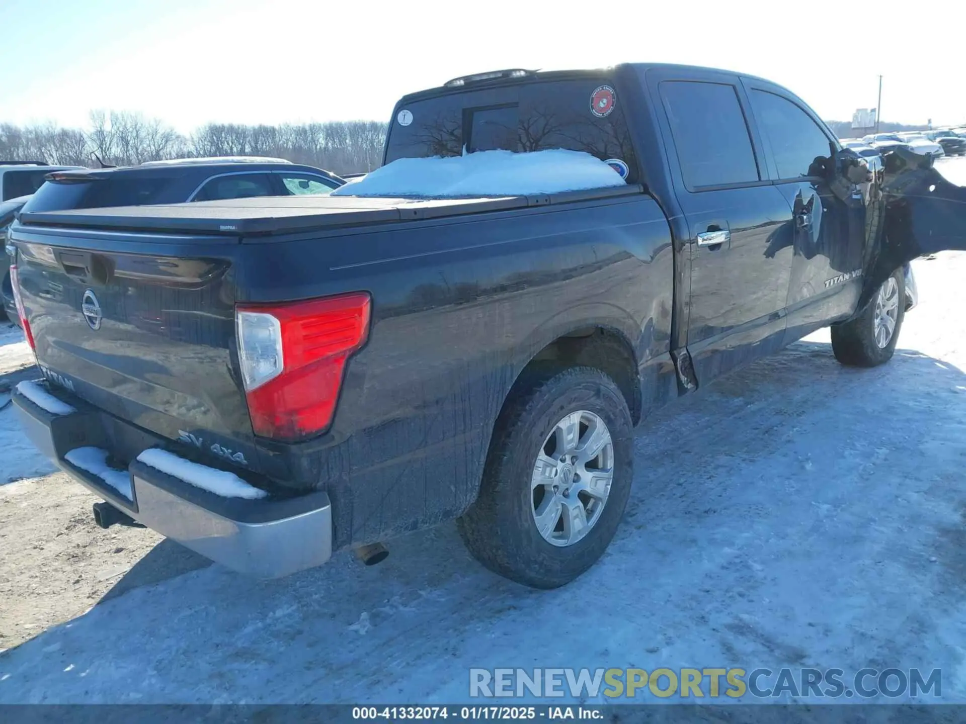 4 Photograph of a damaged car 1N6AA1EJ4KN518916 NISSAN TITAN 2019