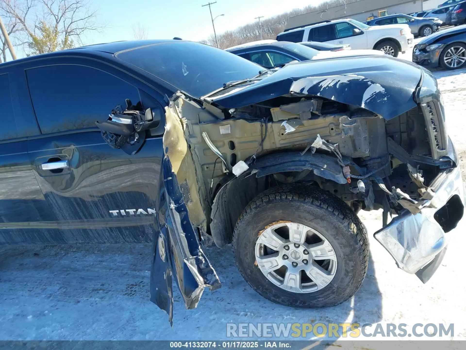 6 Photograph of a damaged car 1N6AA1EJ4KN518916 NISSAN TITAN 2019