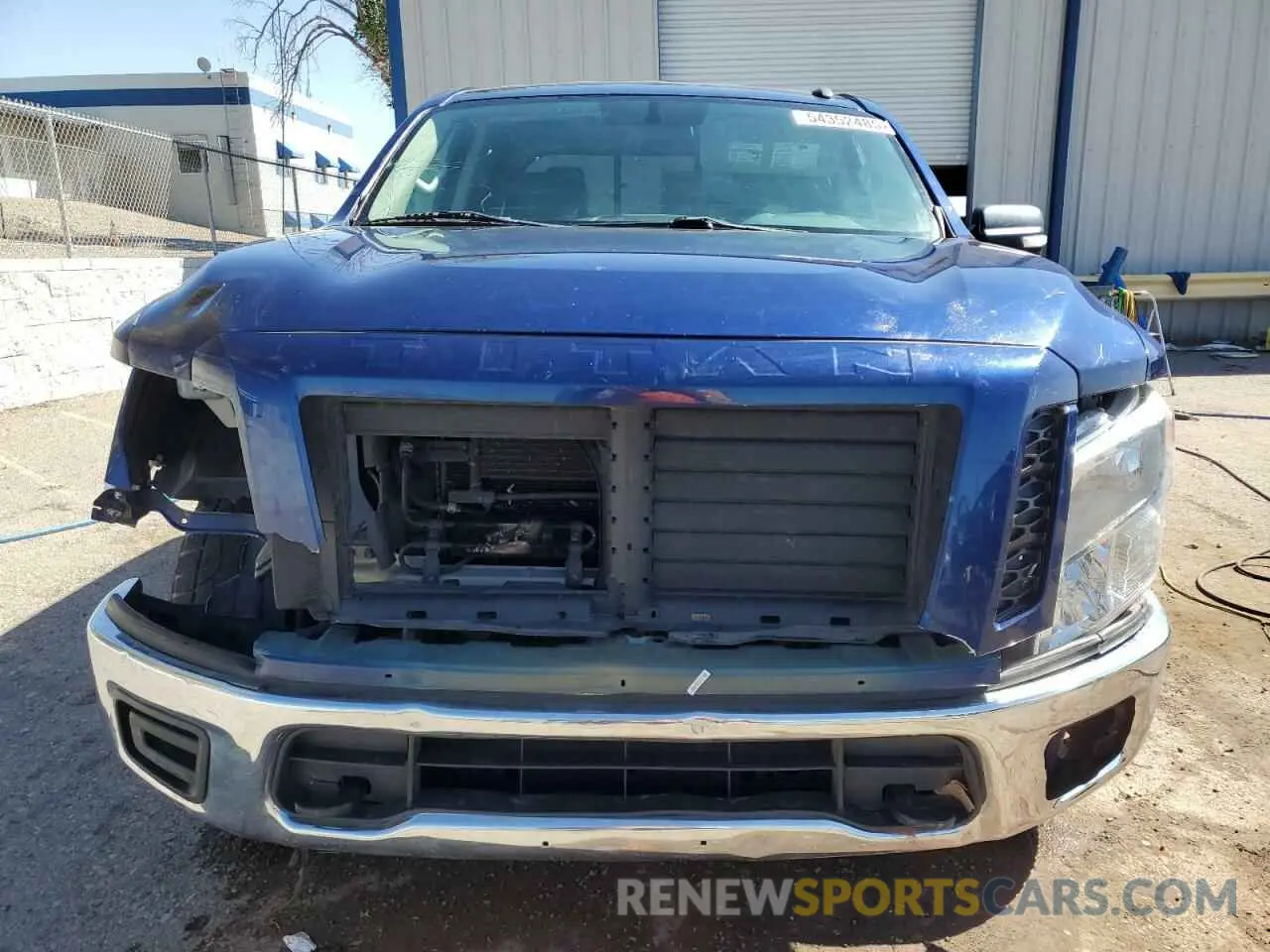 5 Photograph of a damaged car 1N6AA1EJ8KN506266 NISSAN TITAN 2019