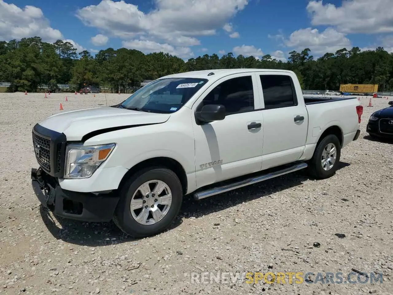 1 Photograph of a damaged car 1N6AA1EK1KN502553 NISSAN TITAN 2019