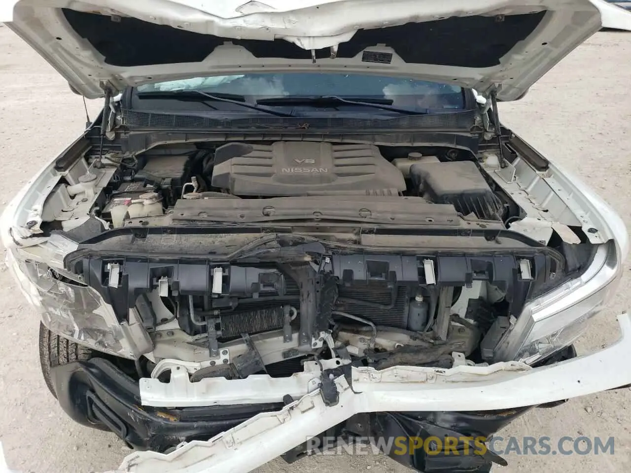 11 Photograph of a damaged car 1N6AA1EK1KN504920 NISSAN TITAN 2019
