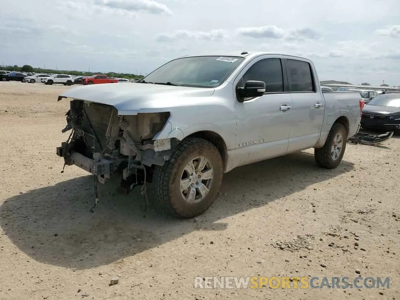1 Photograph of a damaged car 1N6AA1EK1KN505145 NISSAN TITAN 2019