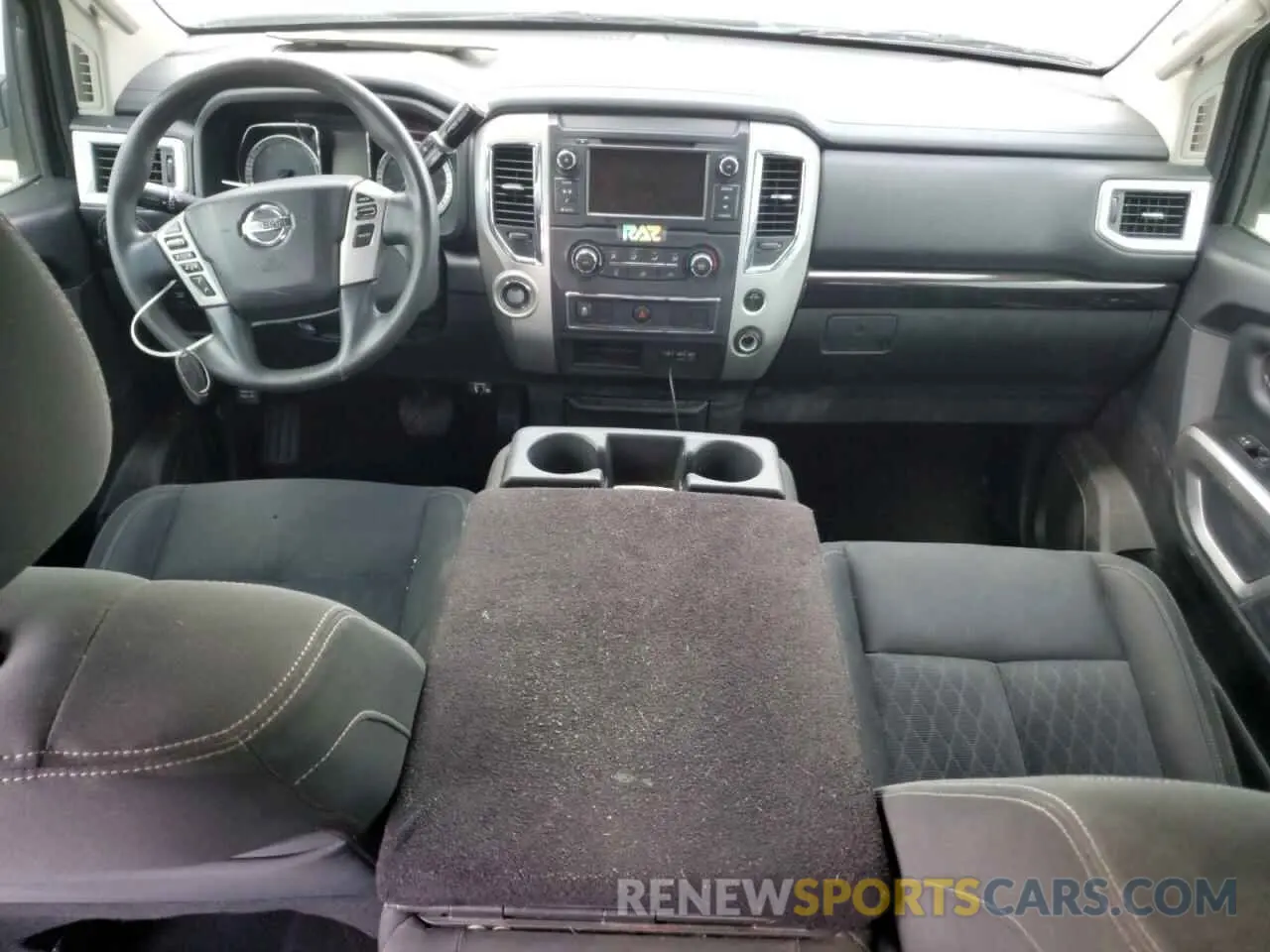 8 Photograph of a damaged car 1N6AA1EK2KN506921 NISSAN TITAN 2019