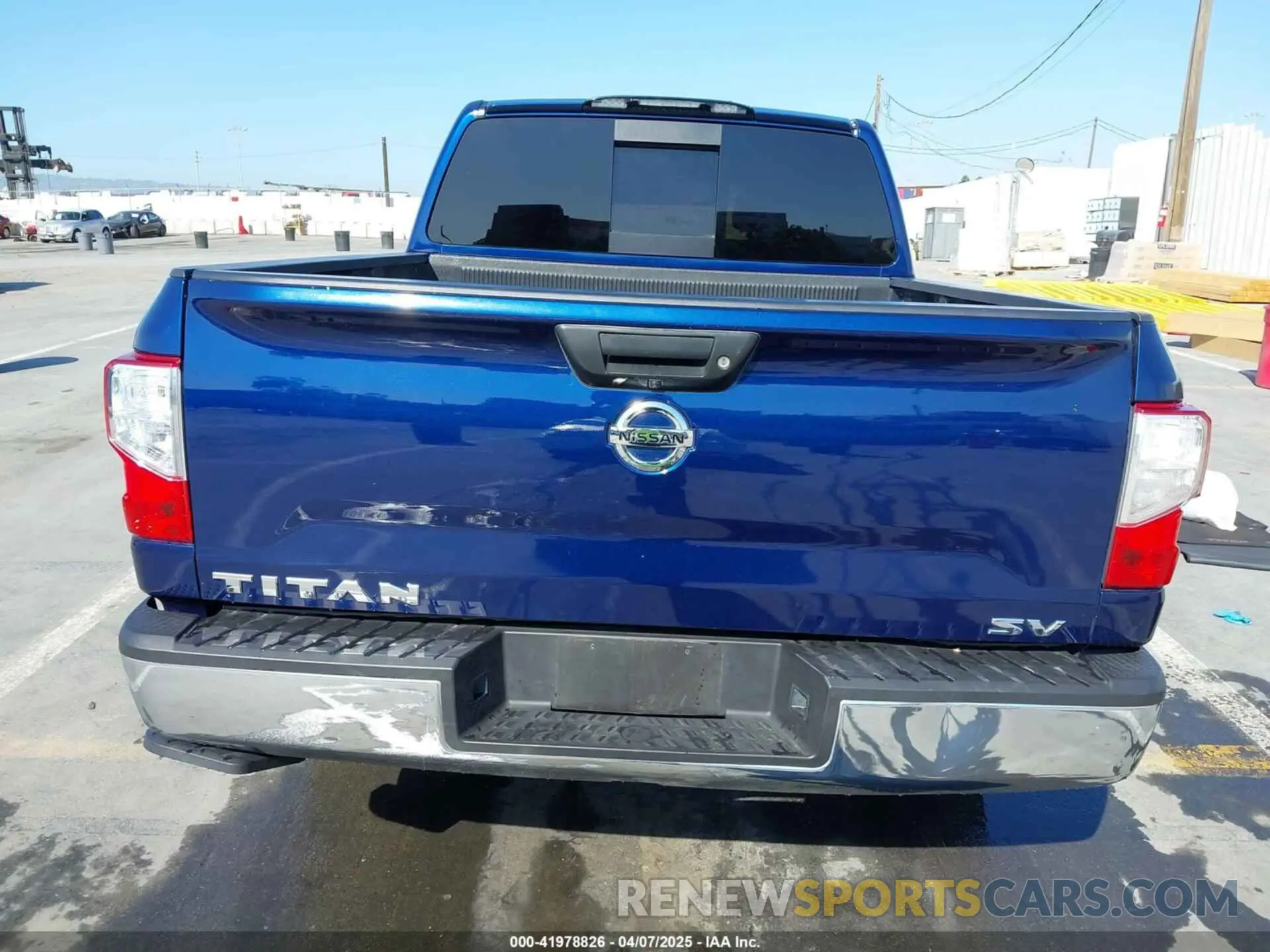 16 Photograph of a damaged car 1N6AA1EK4KN500599 NISSAN TITAN 2019