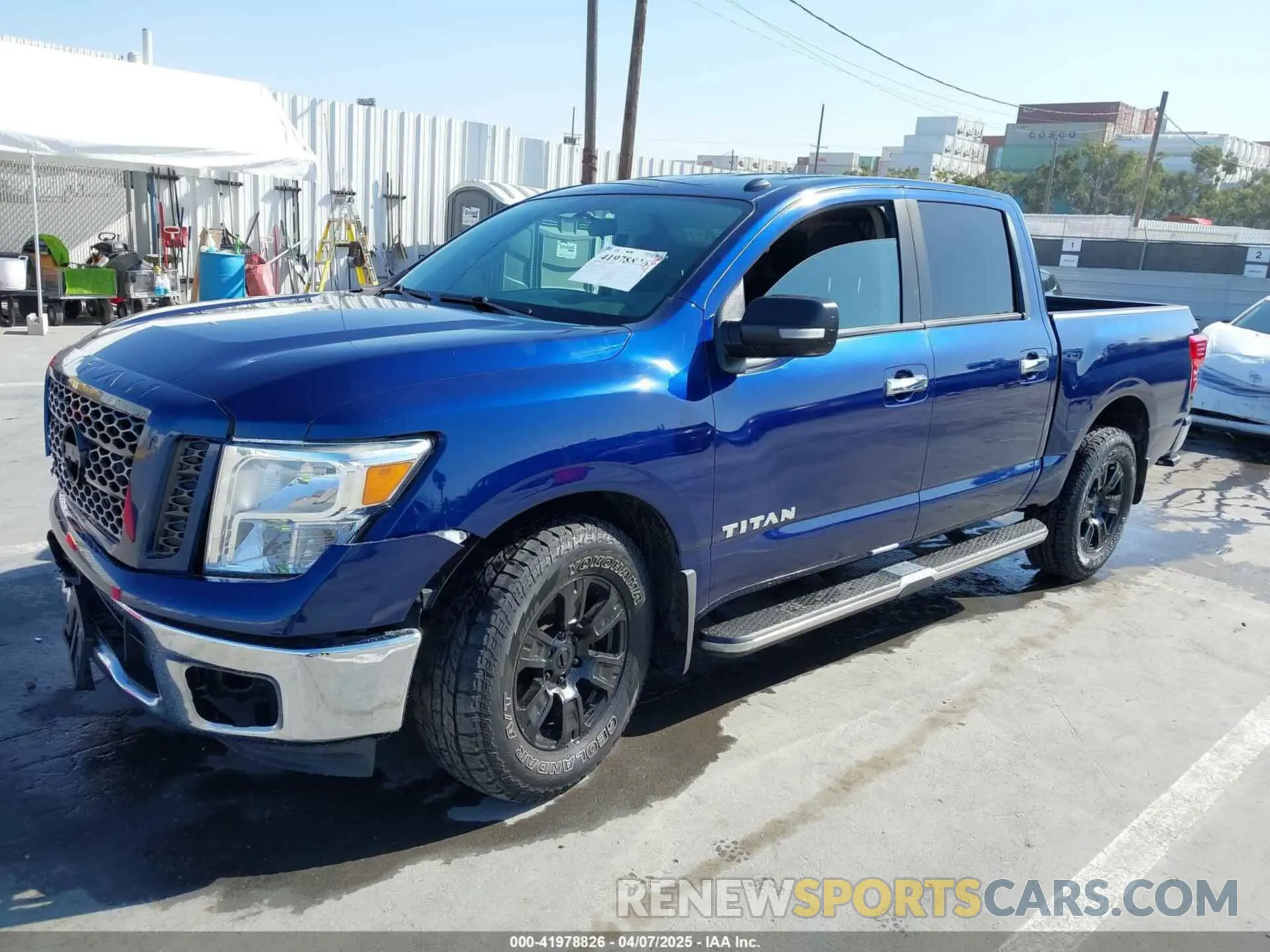 2 Photograph of a damaged car 1N6AA1EK4KN500599 NISSAN TITAN 2019