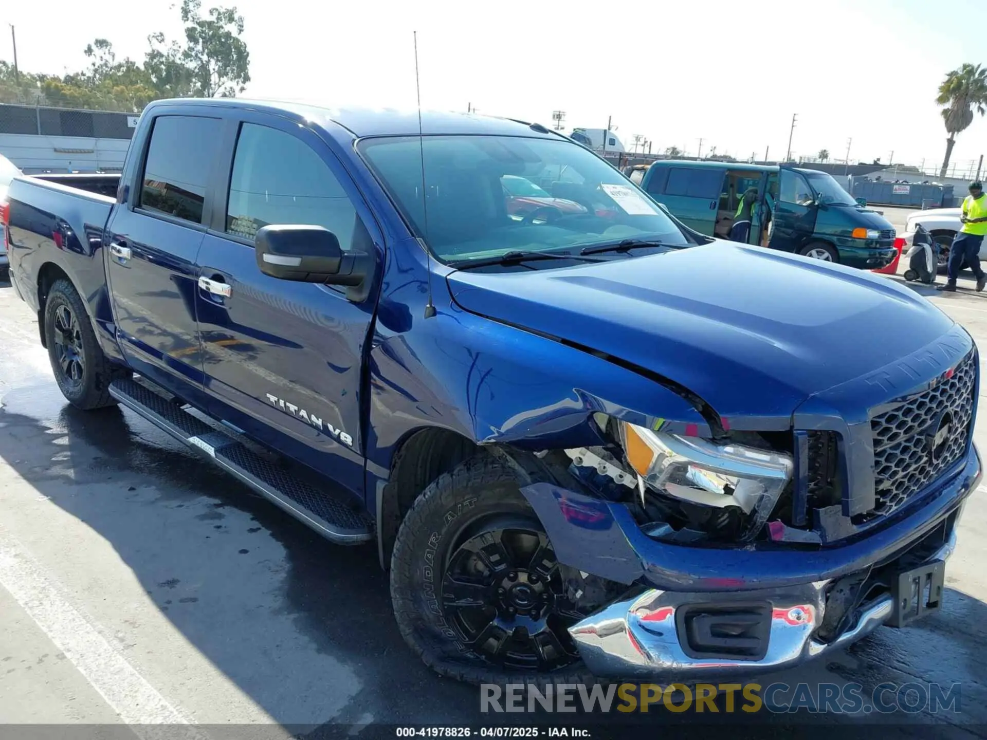 6 Photograph of a damaged car 1N6AA1EK4KN500599 NISSAN TITAN 2019