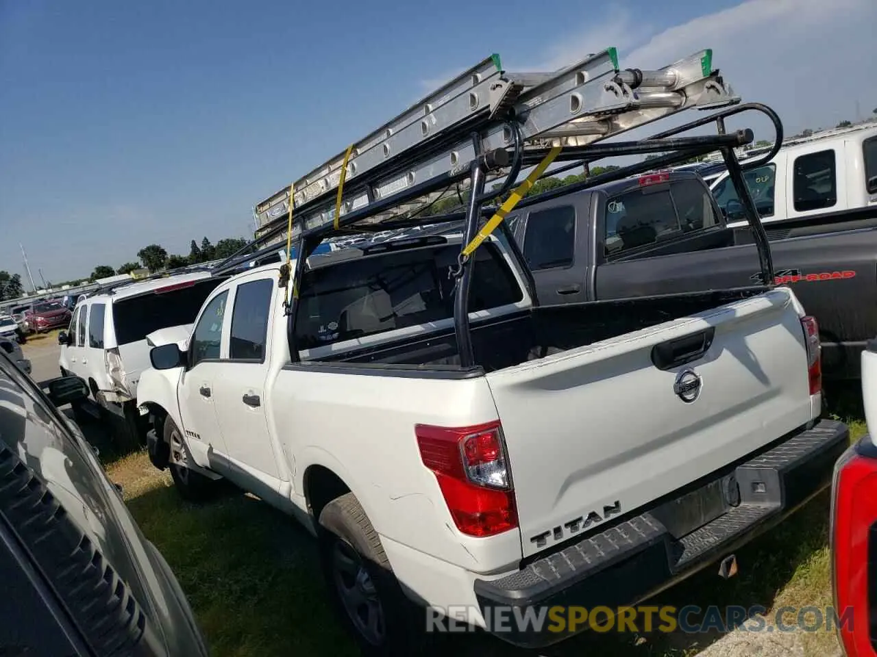 2 Photograph of a damaged car 1N6AA1EK9KN501036 NISSAN TITAN 2019