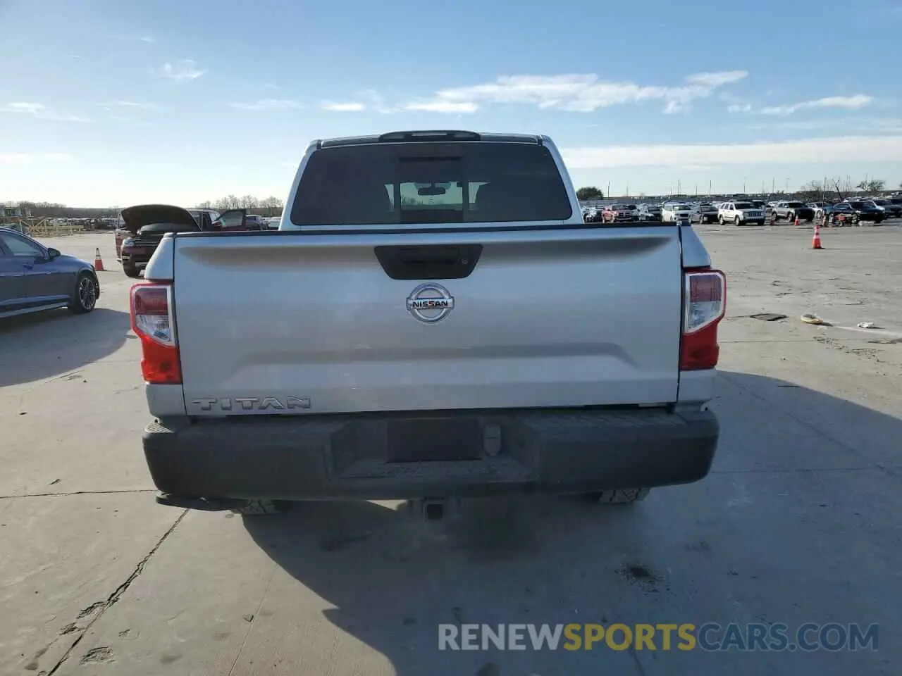 6 Photograph of a damaged car 1N6AA1EK9KN513610 NISSAN TITAN 2019