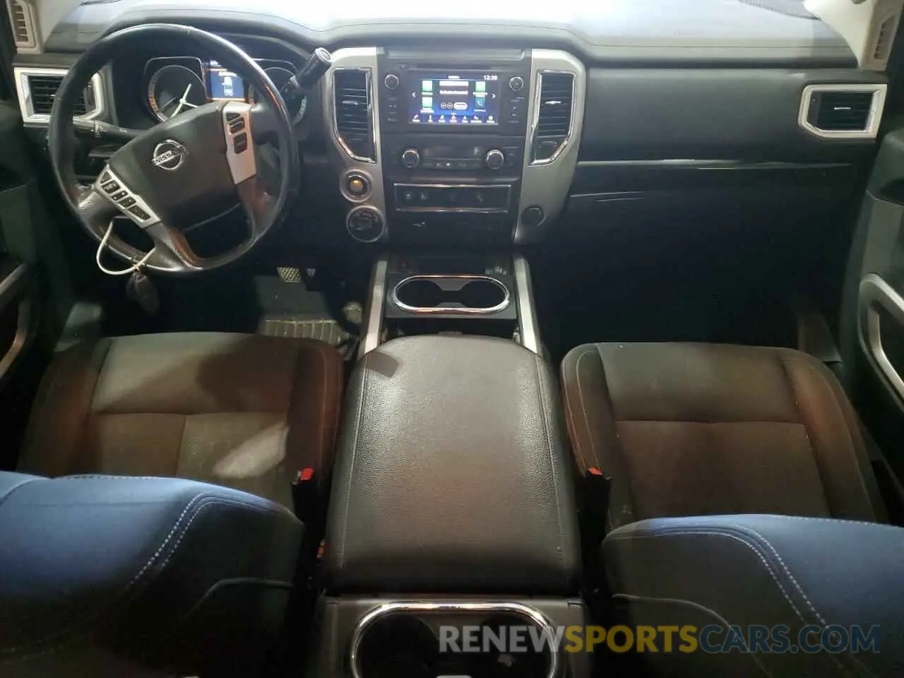 8 Photograph of a damaged car 1N6AA1F46KN519378 NISSAN TITAN 2019