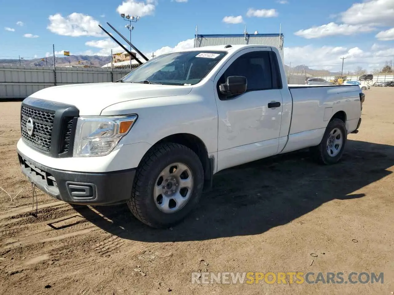 1 Photograph of a damaged car 1N6AA1R79KN500572 NISSAN TITAN 2019