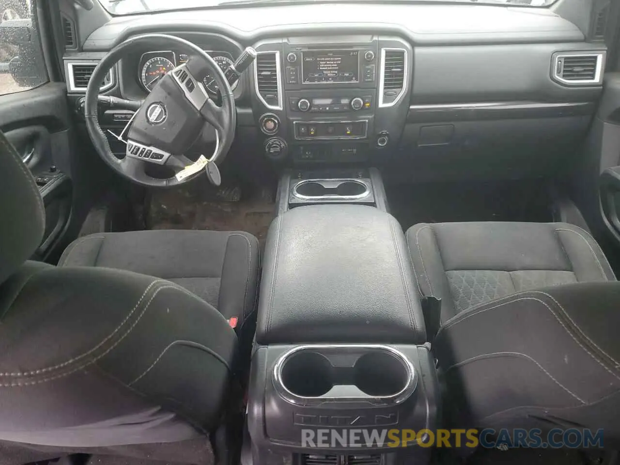 8 Photograph of a damaged car 1N6BA1F43KN519178 NISSAN TITAN 2019
