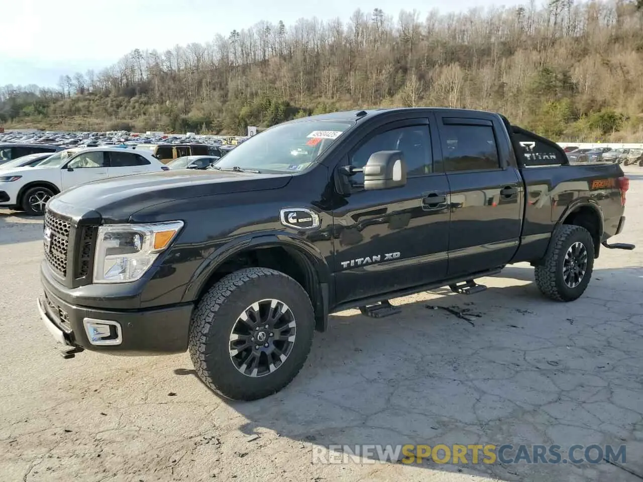 1 Photograph of a damaged car 1N6BA1F44KN530464 NISSAN TITAN 2019