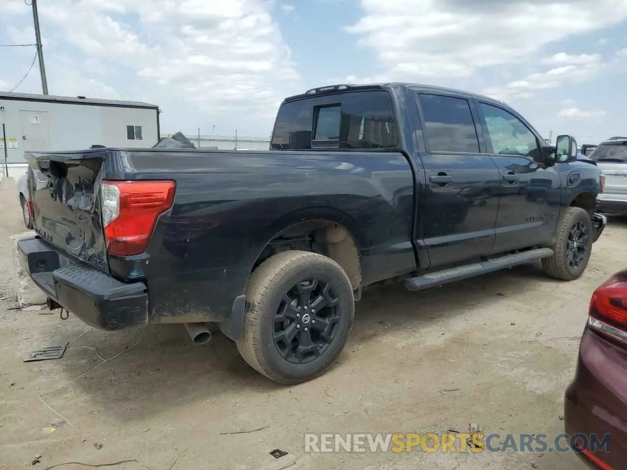 3 Photograph of a damaged car 1N6BA1F47KN515957 NISSAN TITAN 2019