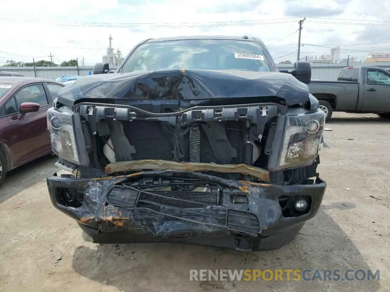 5 Photograph of a damaged car 1N6BA1F47KN515957 NISSAN TITAN 2019