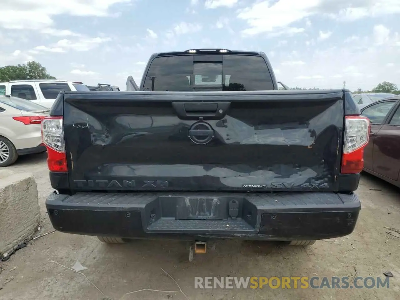6 Photograph of a damaged car 1N6BA1F47KN515957 NISSAN TITAN 2019