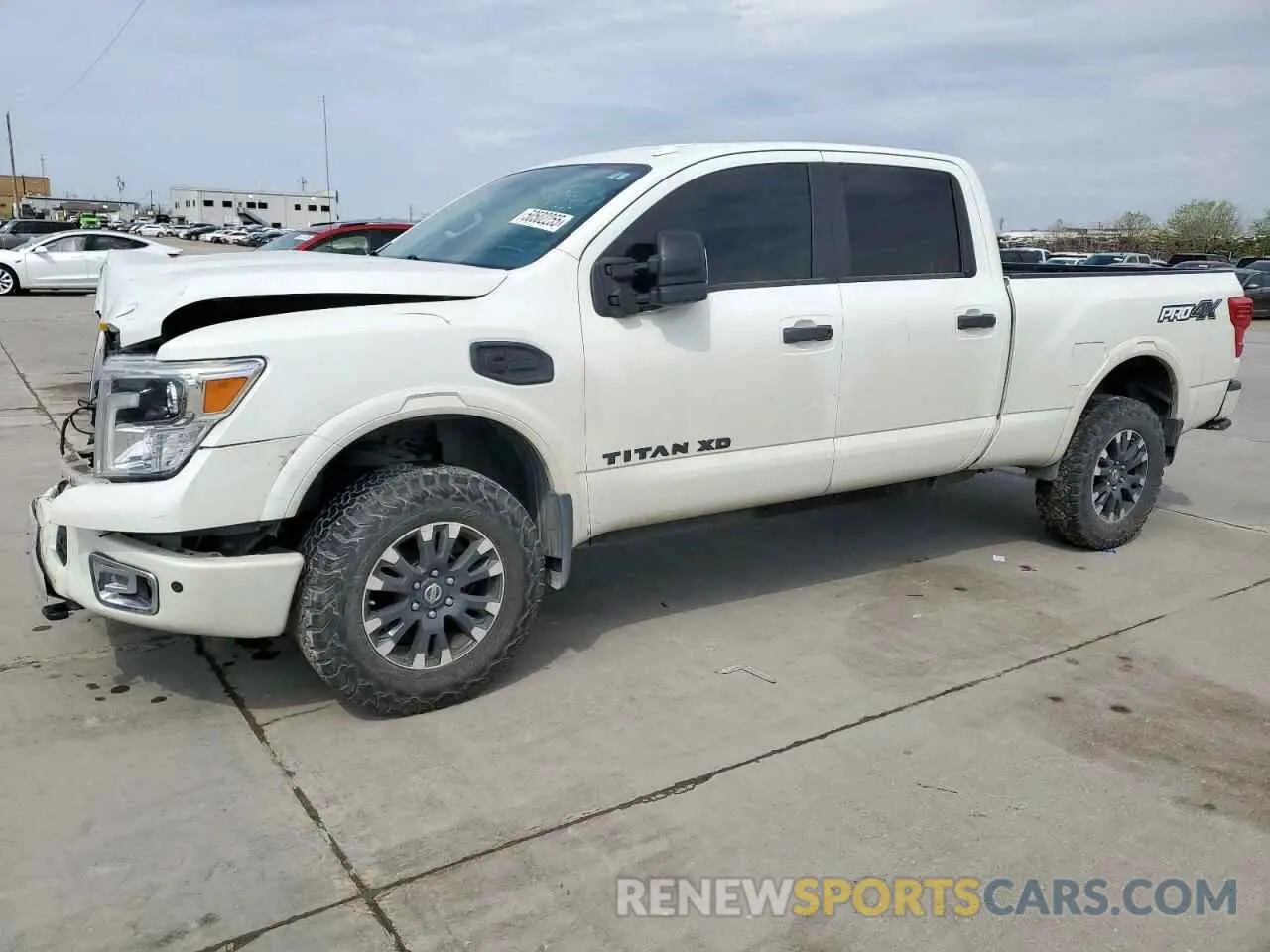 1 Photograph of a damaged car 1N6BA1F4XKN524460 NISSAN TITAN 2019