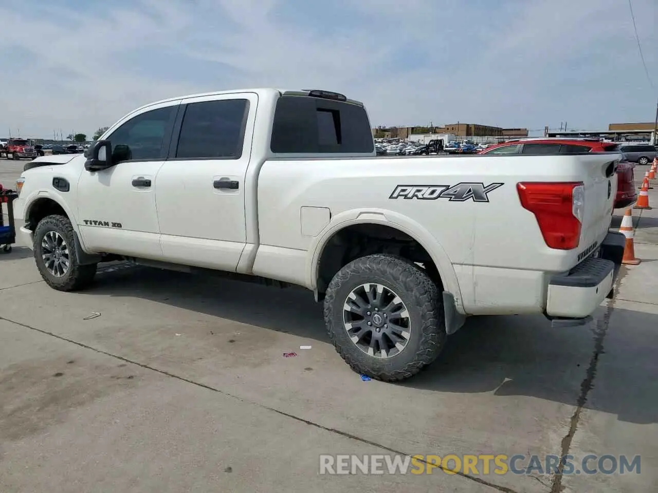 2 Photograph of a damaged car 1N6BA1F4XKN524460 NISSAN TITAN 2019