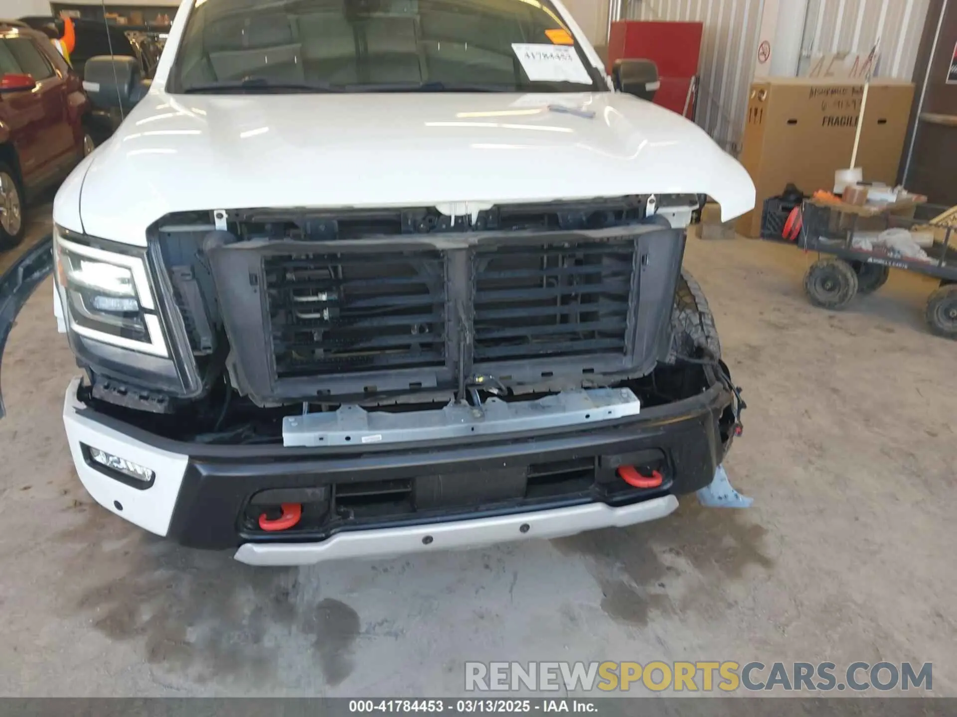 13 Photograph of a damaged car 1N6AA1CD3LN506710 NISSAN TITAN 2020