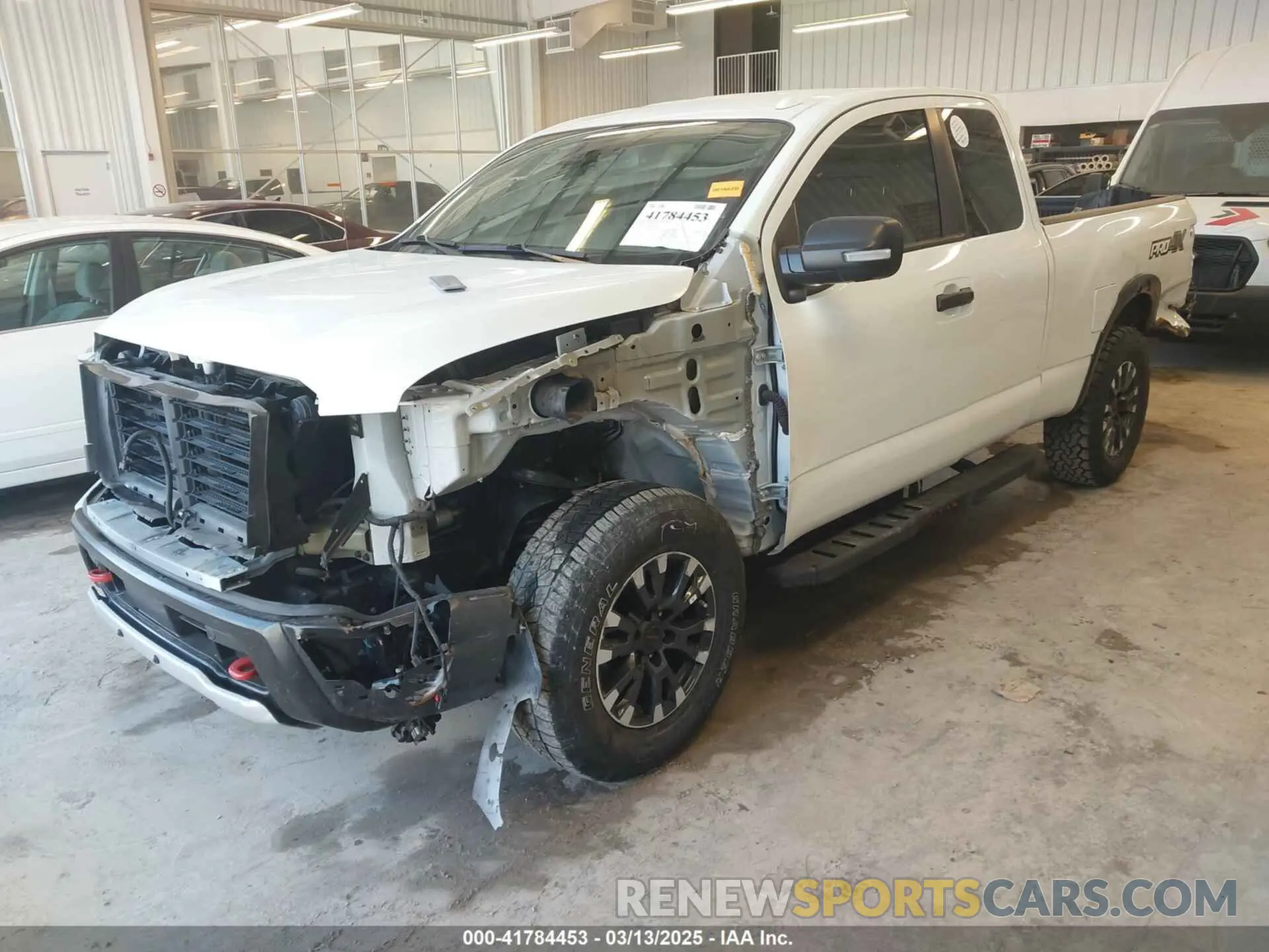 2 Photograph of a damaged car 1N6AA1CD3LN506710 NISSAN TITAN 2020