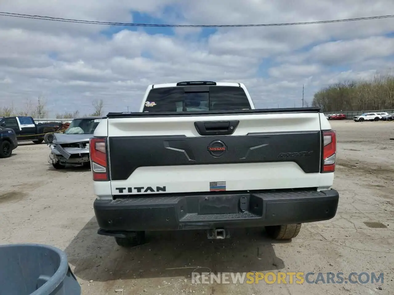 6 Photograph of a damaged car 1N6AA1CD6LN512081 NISSAN TITAN 2020