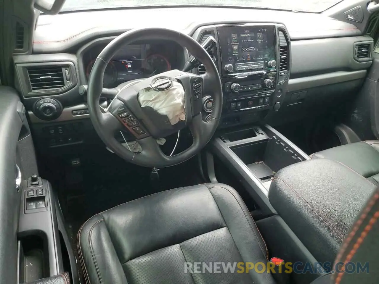 8 Photograph of a damaged car 1N6AA1CD6LN512081 NISSAN TITAN 2020