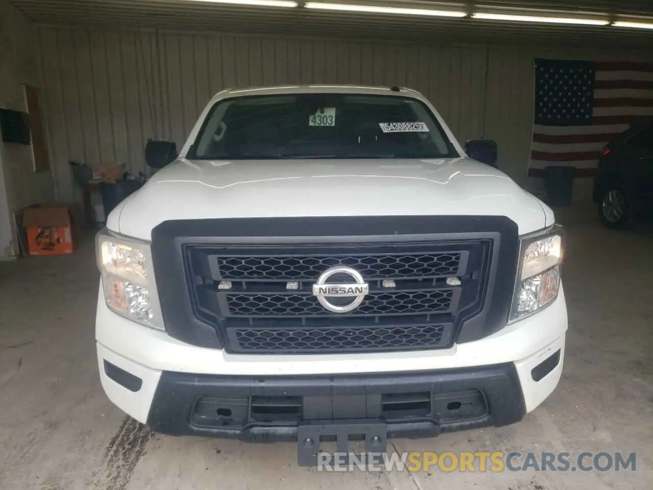 5 Photograph of a damaged car 1N6AA1CE3LN507347 NISSAN TITAN 2020