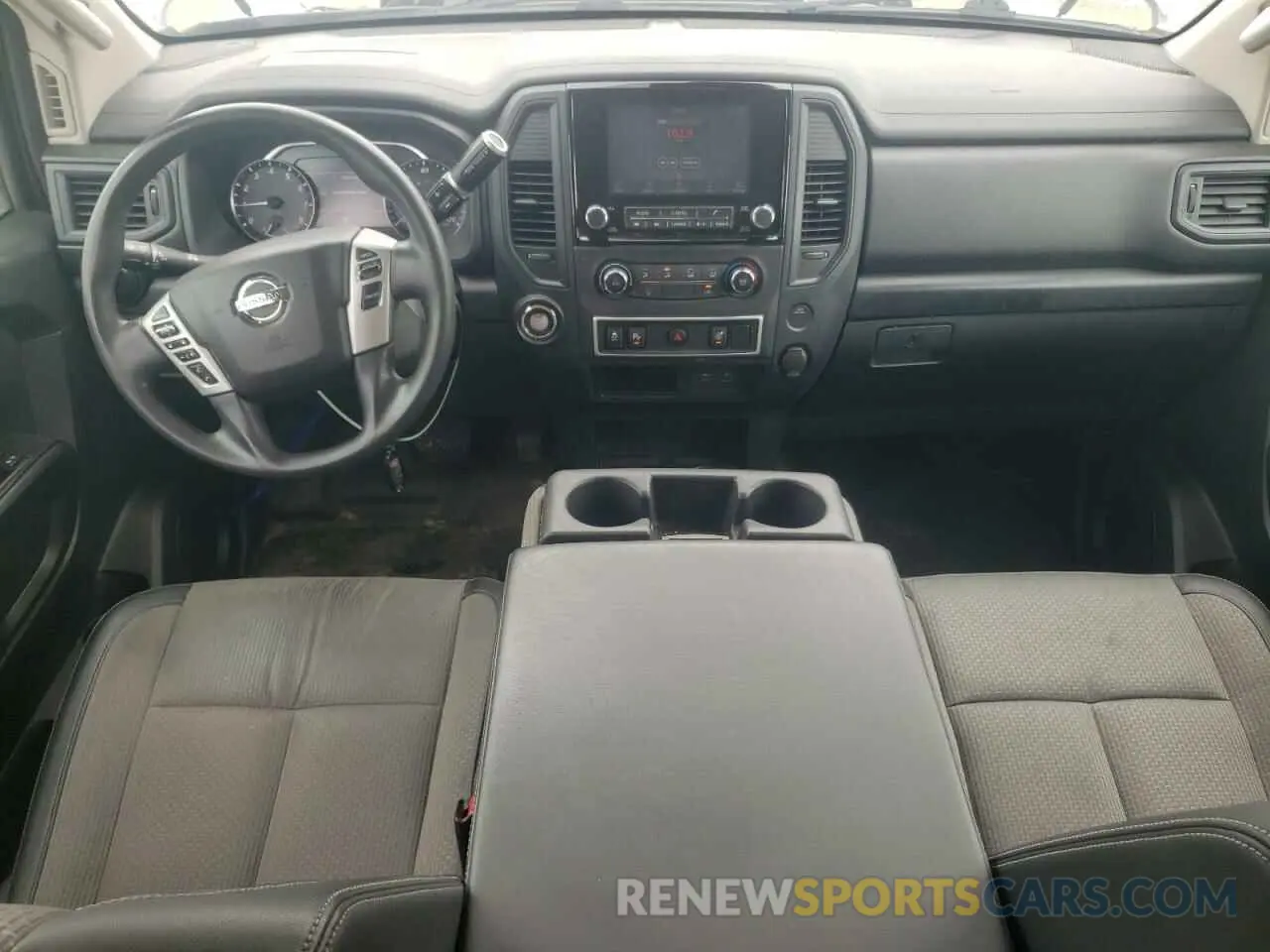 8 Photograph of a damaged car 1N6AA1CE3LN507347 NISSAN TITAN 2020