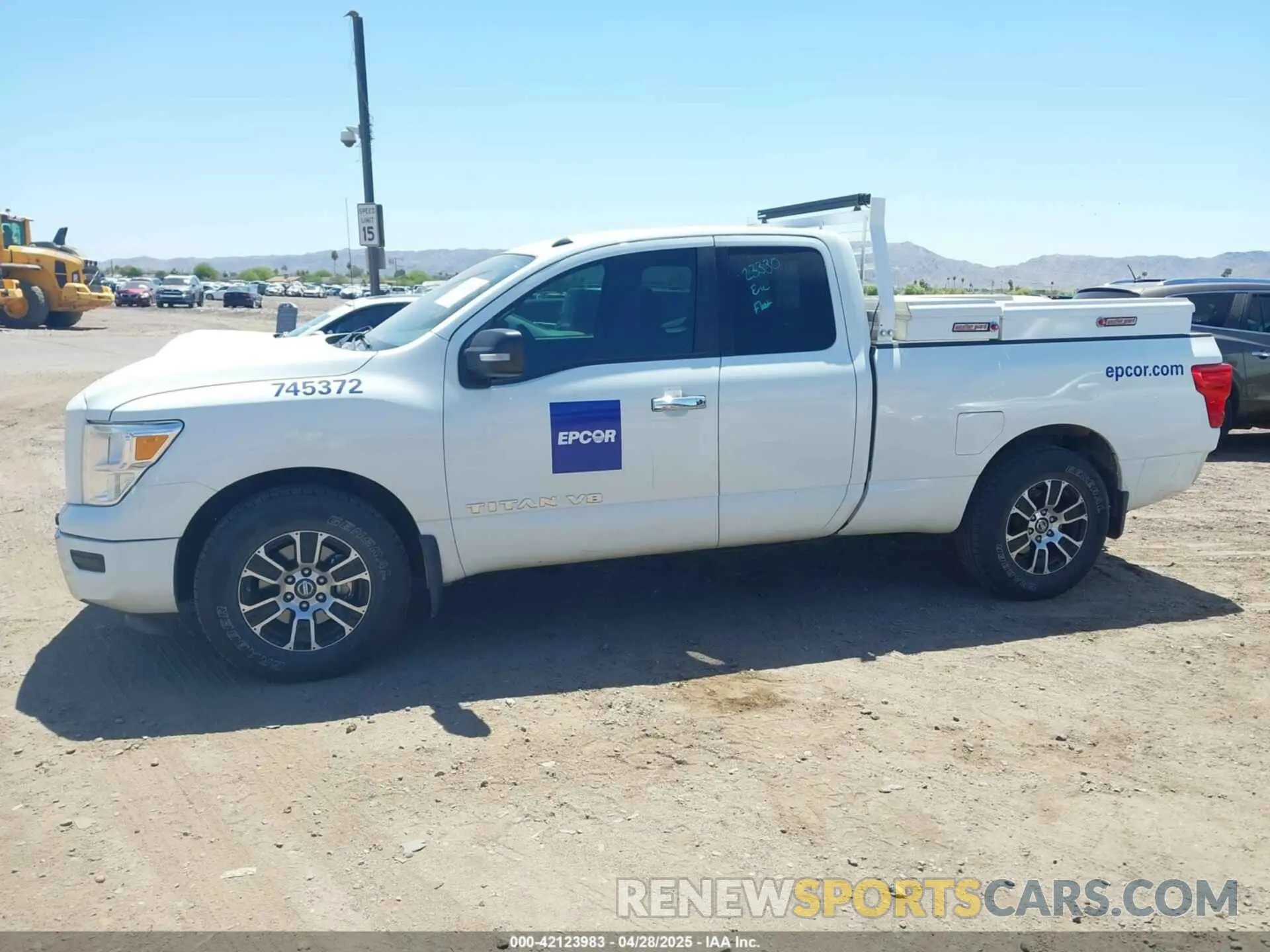 14 Photograph of a damaged car 1N6AA1CE5LN505647 NISSAN TITAN 2020