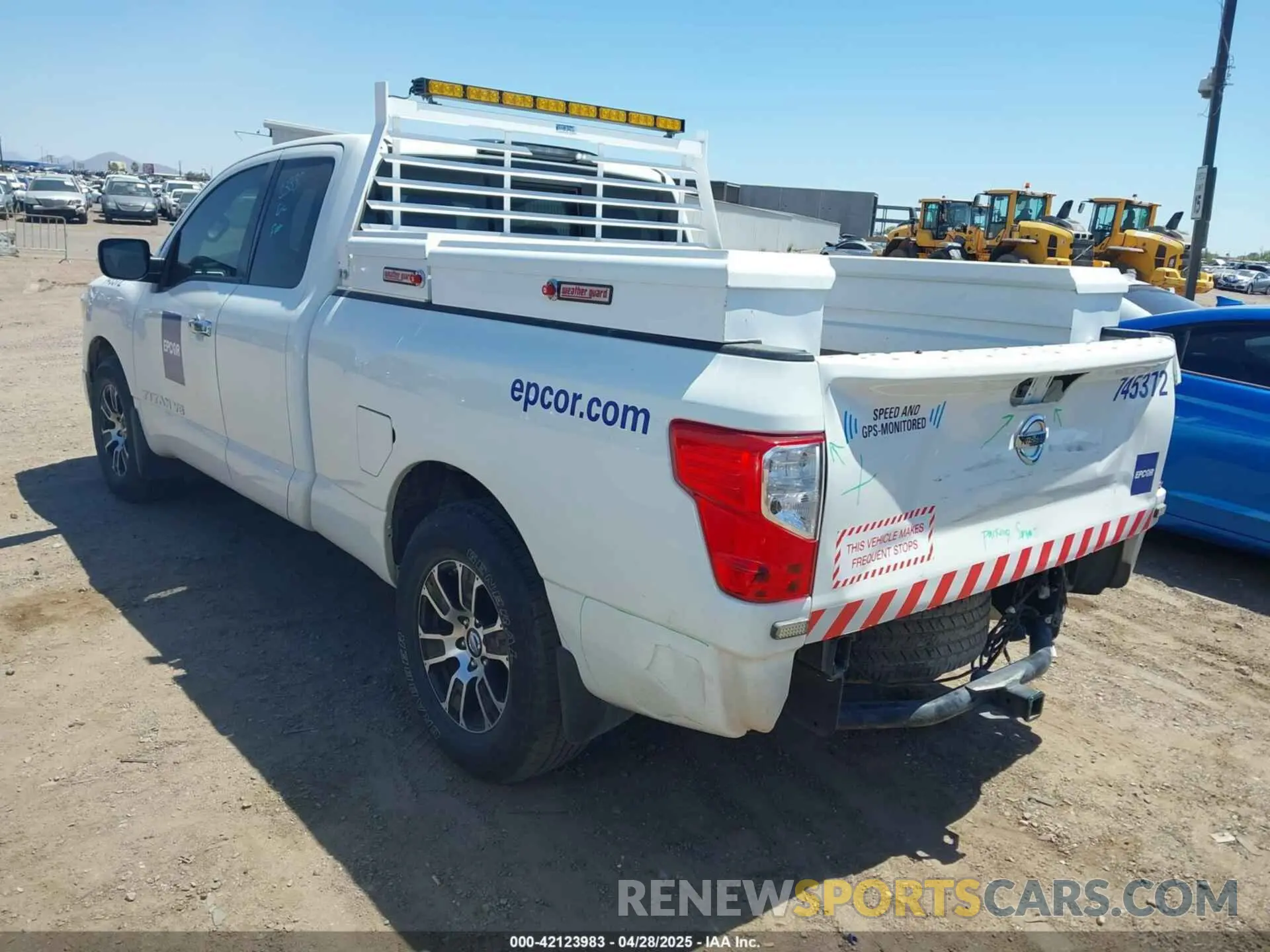 3 Photograph of a damaged car 1N6AA1CE5LN505647 NISSAN TITAN 2020