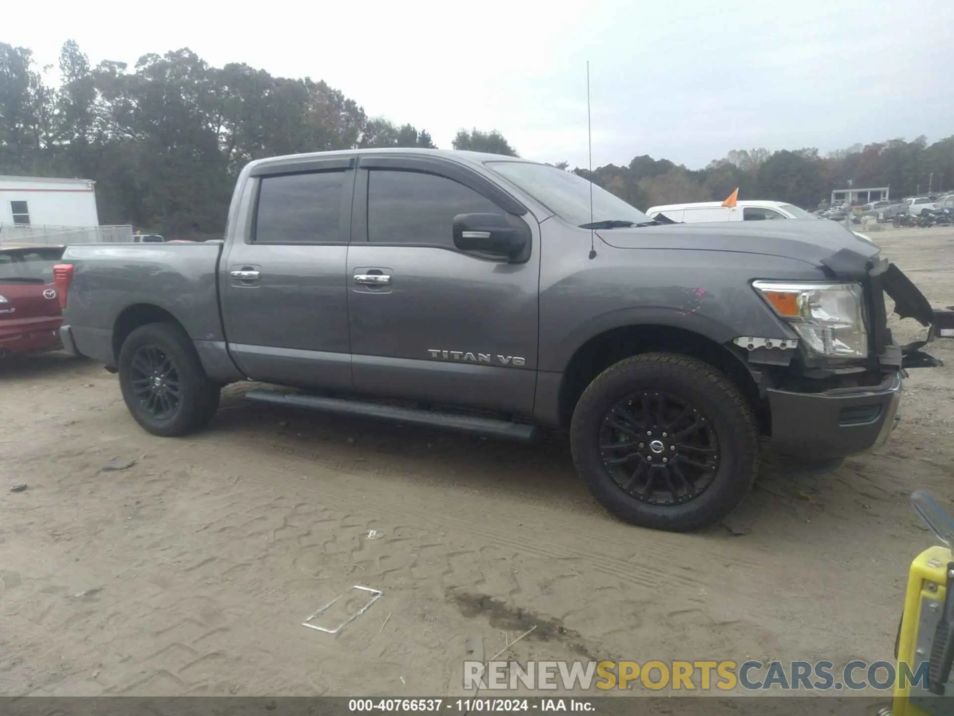 13 Photograph of a damaged car 1N6AA1EC0LN509763 NISSAN TITAN 2020