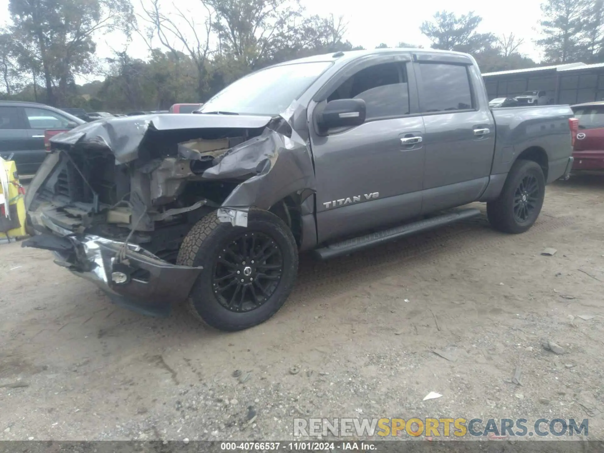 2 Photograph of a damaged car 1N6AA1EC0LN509763 NISSAN TITAN 2020