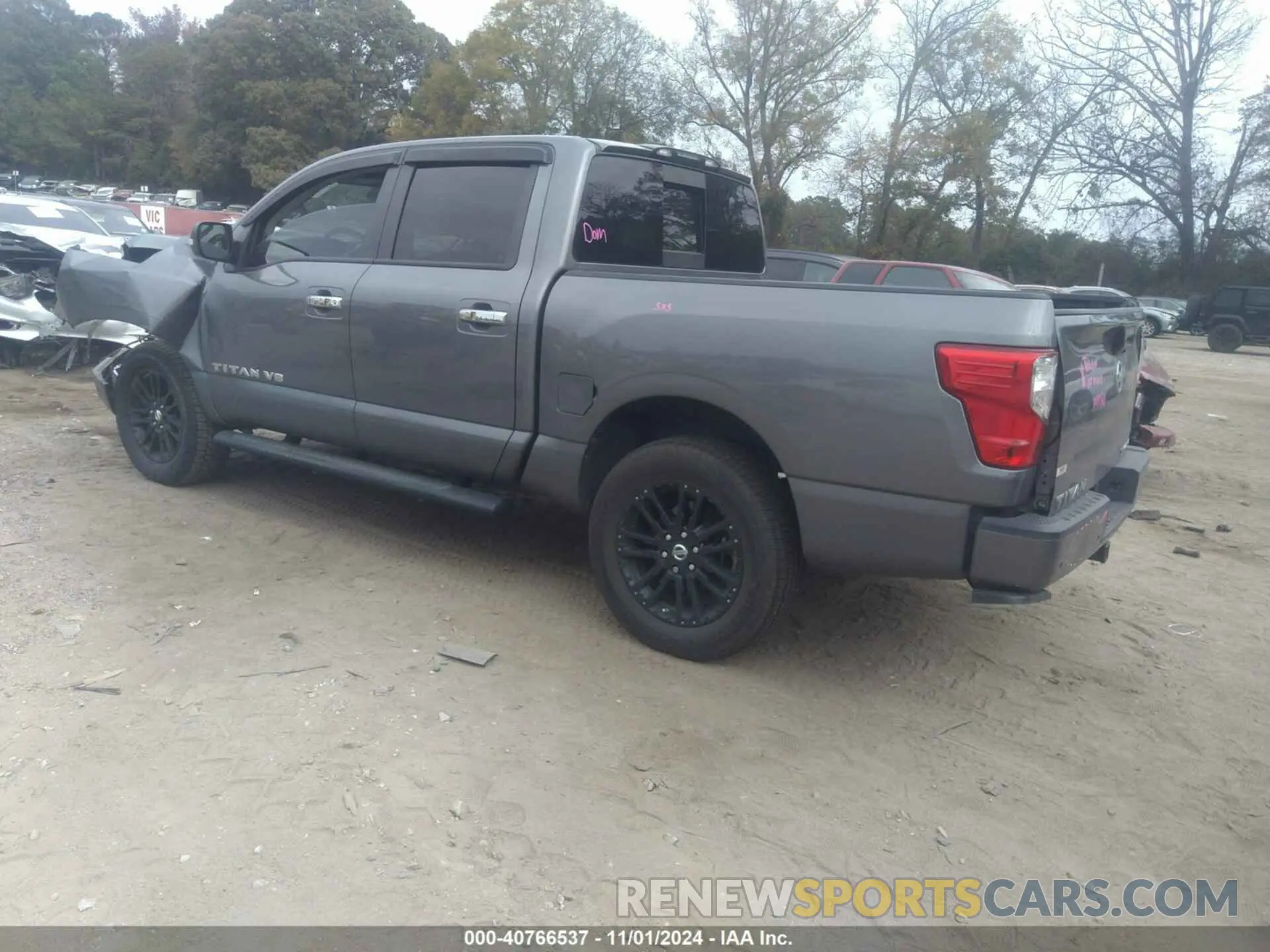 3 Photograph of a damaged car 1N6AA1EC0LN509763 NISSAN TITAN 2020