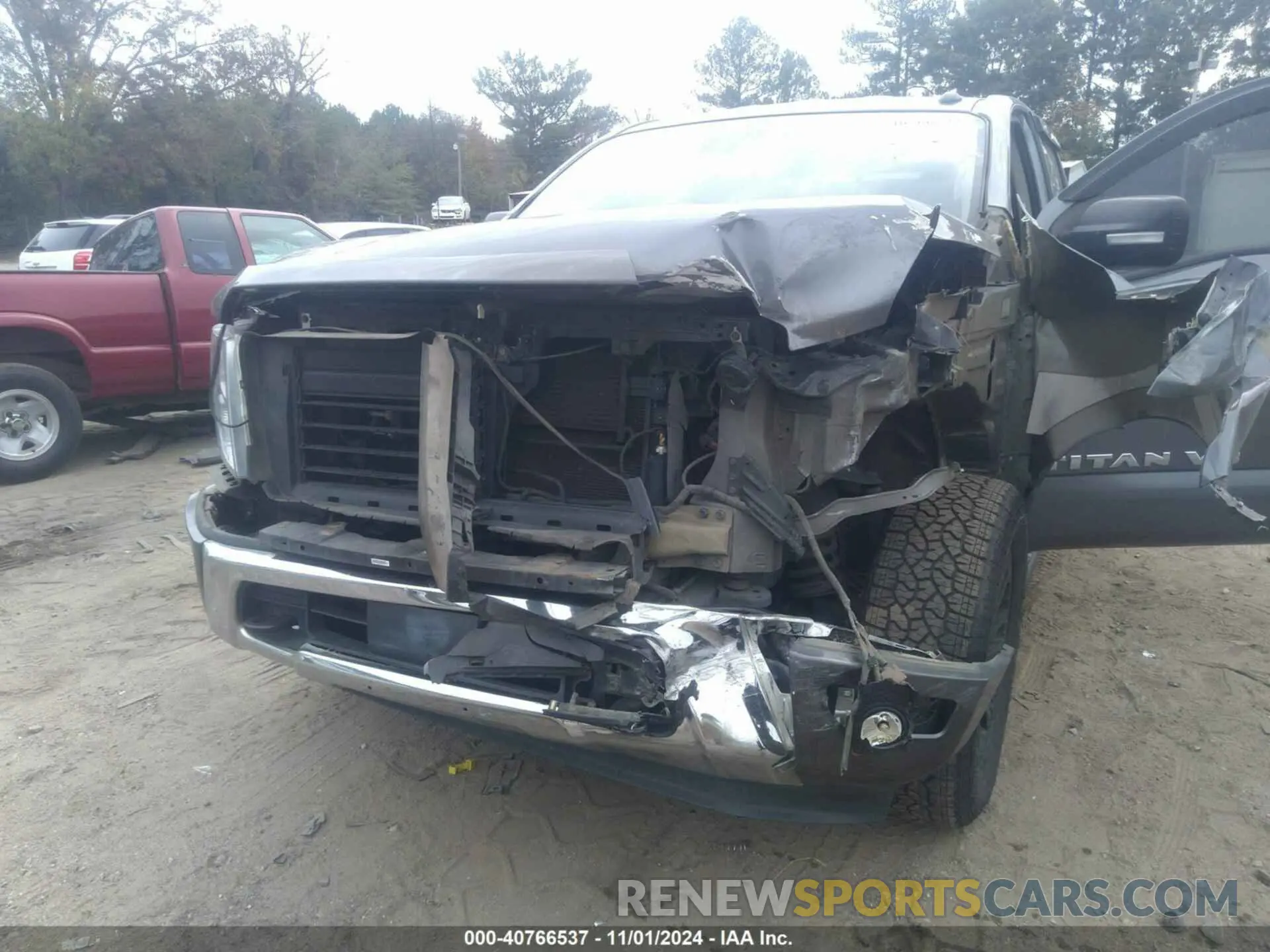 6 Photograph of a damaged car 1N6AA1EC0LN509763 NISSAN TITAN 2020