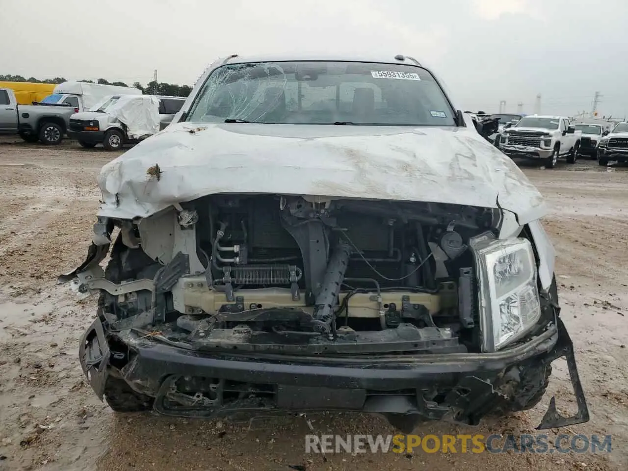 5 Photograph of a damaged car 1N6AA1ECXLN510029 NISSAN TITAN 2020