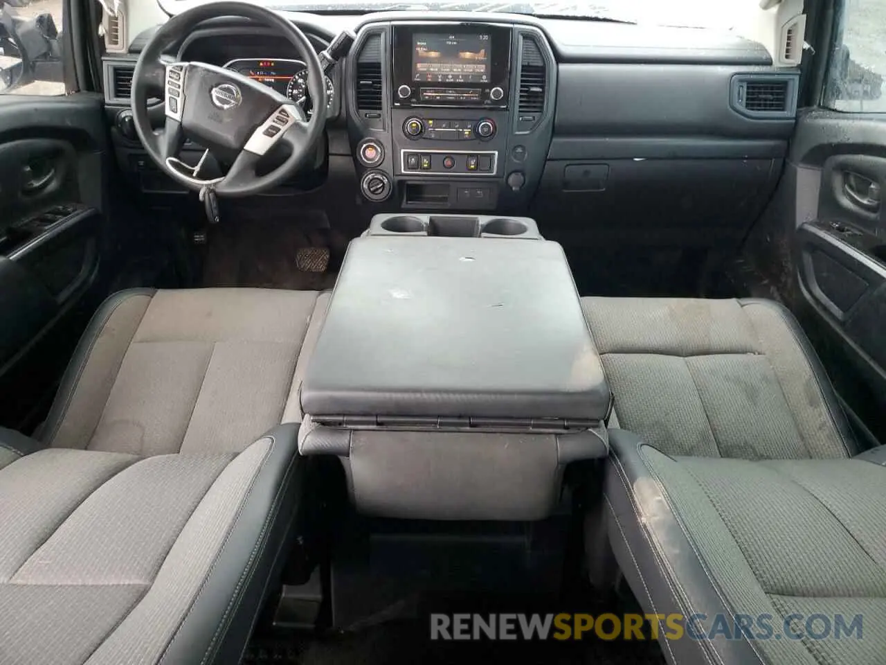 8 Photograph of a damaged car 1N6AA1ECXLN510029 NISSAN TITAN 2020