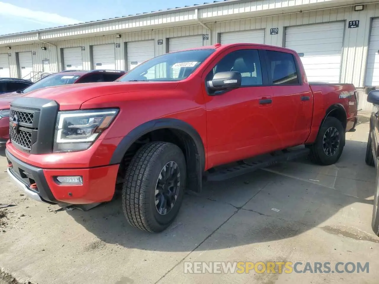 1 Photograph of a damaged car 1N6AA1ED0LN504197 NISSAN TITAN 2020