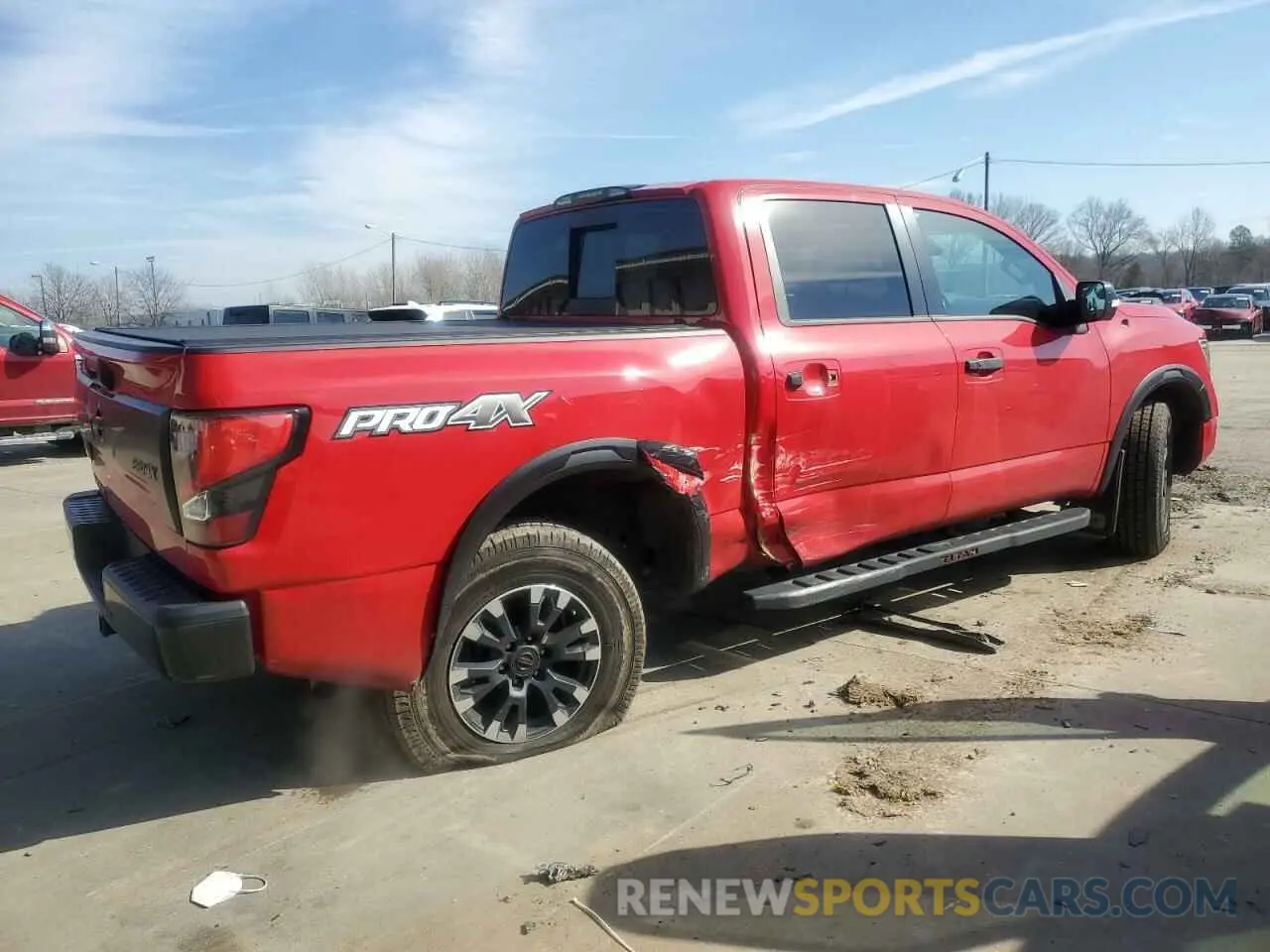 3 Photograph of a damaged car 1N6AA1ED0LN504197 NISSAN TITAN 2020