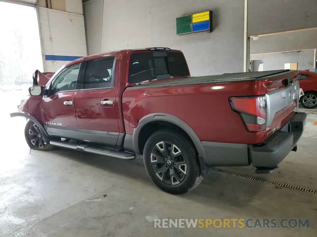 2 Photograph of a damaged car 1N6AA1ED2LN504606 NISSAN TITAN 2020
