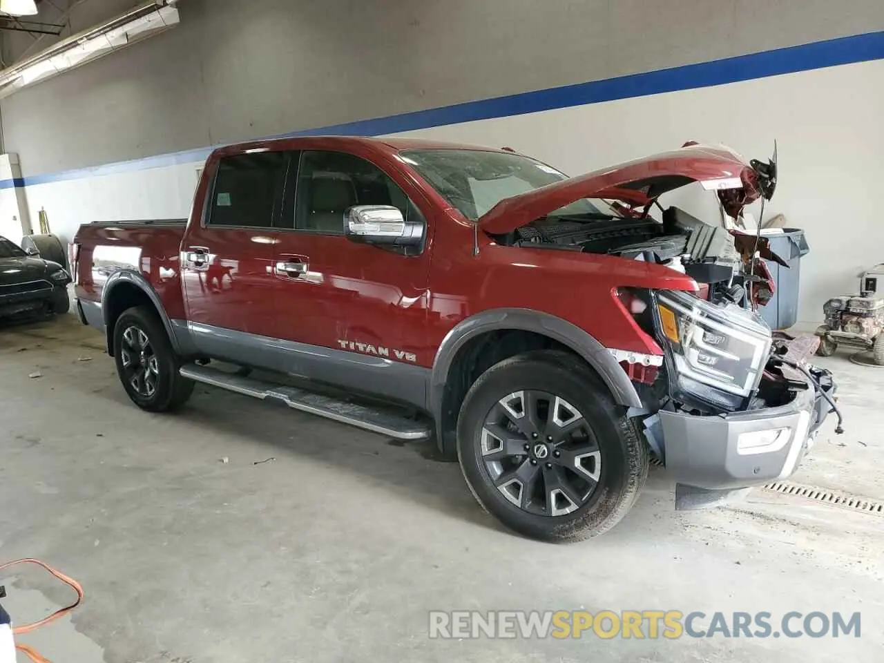 4 Photograph of a damaged car 1N6AA1ED2LN504606 NISSAN TITAN 2020