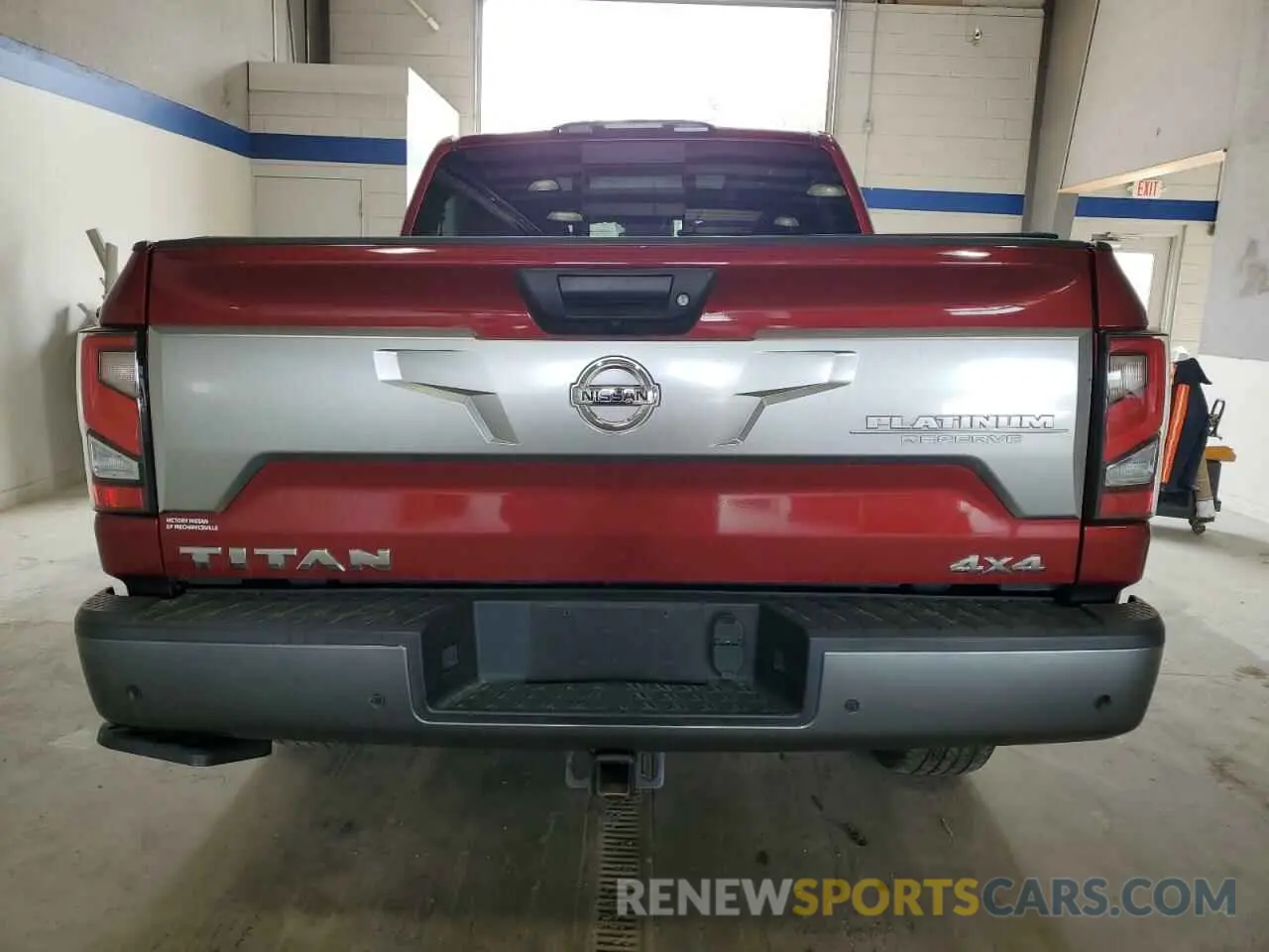 6 Photograph of a damaged car 1N6AA1ED2LN504606 NISSAN TITAN 2020