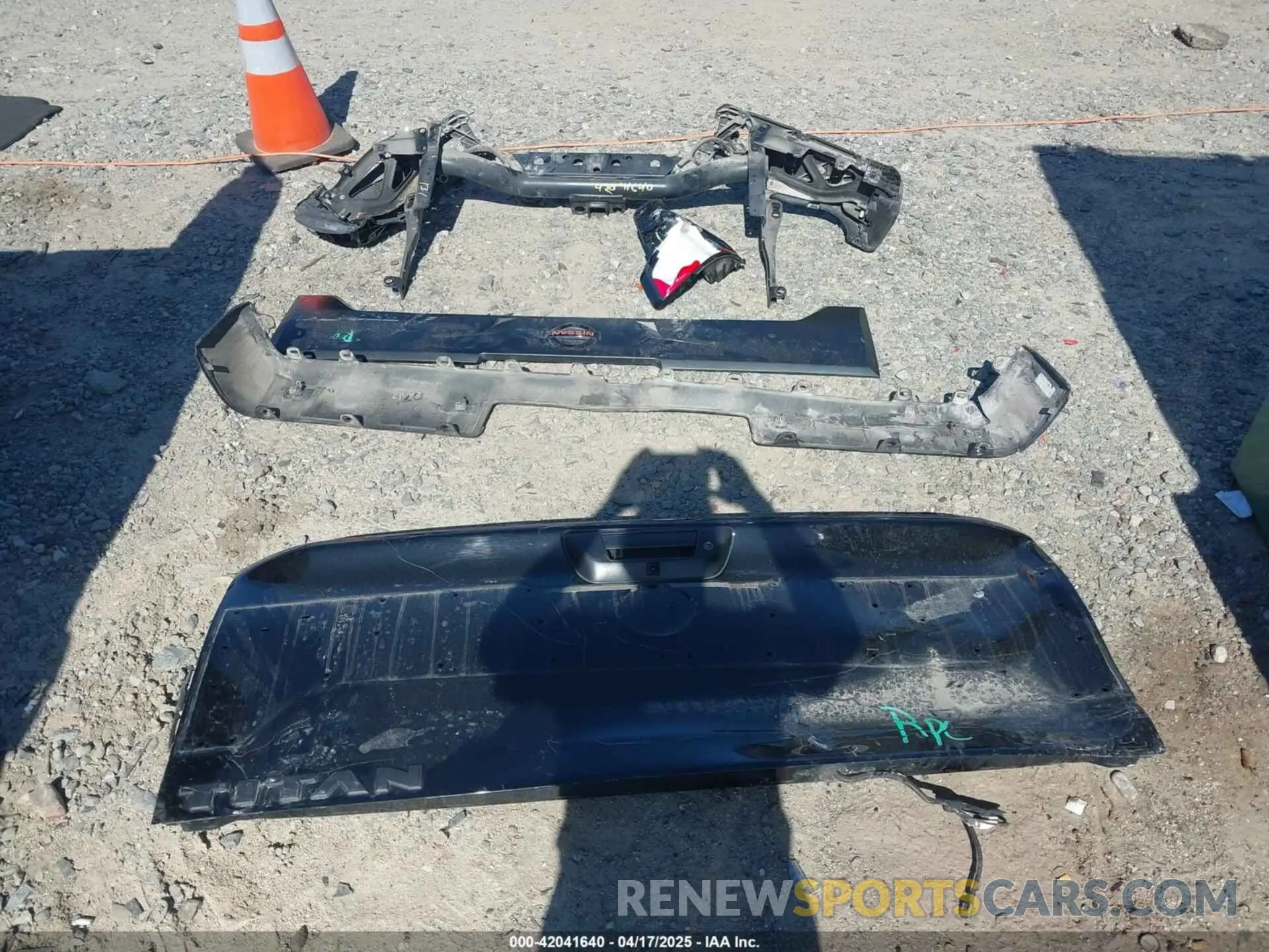 12 Photograph of a damaged car 1N6AA1ED3LN507305 NISSAN TITAN 2020